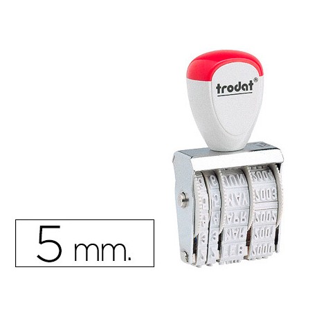 FECHADOR TRODAT 1020 DE 5 MM -TEXTO PORTUGUES