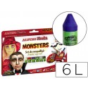 BARRA MAQUILLAJE ALPINO MONSTERS 6 COLORES SURTIDOS