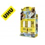 PEGAMENTO UHU BARRA ICE ACE EXPOSITOR SOBREMESA MULTIFORMATO 8-21-40 GR