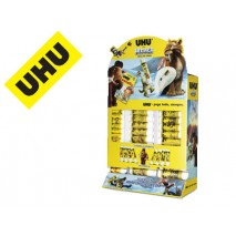 PEGAMENTO UHU BARRA ICE ACE EXPOSITOR SOBREMESA MULTIFORMATO 8-21-40 GR
