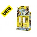 PEGAMENTO UHU BARRA ICE ACE EXPOSITOR SOBREMESA MULTIFORMATO 8-21-40 GR