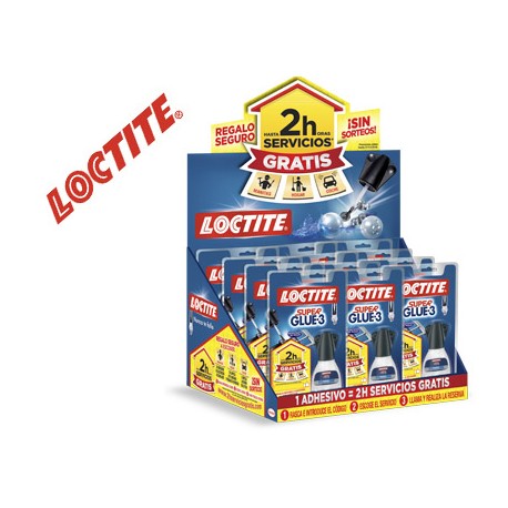 PEGAMENTO LOCTITE 5 GR APLICADOR ADHESIVO INSTANTANEOPROMOCION 18+3