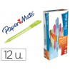 BOLIGRAFO PAPER MATE INKJOY 100 RETRACTIL PUNTA MEDIA COLORES SURTIDOS