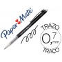 BOLIGRAFO REPLAY PREMIUM NEGRO CON GOMA DE BORRAR