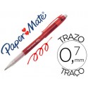 BOLIGRAFO REPLAY PREMIUM ROJO CON GOMA DE BORRAR