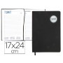 AGENDA ENCUADERNADA LIDERPAPEL KILKIS 17X24 CM 2016 DIA PAGINA COLOR NEGRO PAPEL 70 GRS