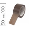 CINTA ADHESIVA Q-CONNECT PVC HAVANA 100 MT X 50 MM -PARA EMBALAJE BAJO RUIDO