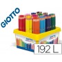 LAPICES DE COLORES GIOTTO STILNOVO SCHOOL PACK DE 192 UNIDADES 12 COLORES X 16 UNIDADES