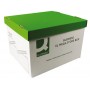 CAJON Q-CONNECT CARTON PARA 5 CAJAS ARCHIVO DEFINITIVO FOLIO MONTAJE AUTOMATICO MEDIDAS INTERIOR 295