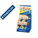 LAPICES DE COLORES STAEDTLER WOPEX ECOLOGICO EXPOSITOR DE 20 CAJAS DE 12 COLORES Y 20 CAJAS DE 24 CO