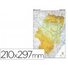MAPA MUDO COLOR DIN A4 ARAGON FISICO