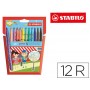 ROTULADOR STABILO POWER CAJA DE 12 COLORES