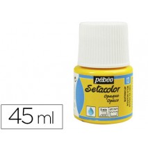 PINTURA PARA TELA PEBEO SETACOLOR OPAQUE BOTON DE ORO 45ML