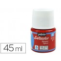 PINTURA PARA TELA PEBEO SETACOLOR OPAQUE ROJO 45ML