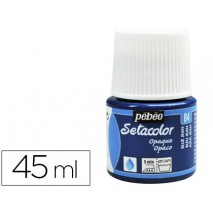 PINTURA PARA TELA PEBEO SETACOLOR OPAQUE AZUL JEAN 45ML