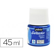 PINTURA PARA TELA PEBEO SETACOLOR OPAQUE AZUL COBALTO 45ML