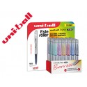 BOLIGRAFO UNI-BALL ROLLER SIGNO TSI UF-220 BORRABLE 0,7 MM TINTA GEL 3D EXPOSITOR DE 36 UNIDADES
