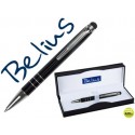 BOLIGRAFO BELIUS MINSK CON PUNTERO PARA PANTALLAS TACTILES NEGRO EN ESTUCHE