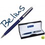 BOLIGRAFO BELIUS DUBLIN AZUL EN ESTUCHE