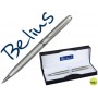 BOLIGRAFO BELIUS DUBLIN PLATA EN ESTUCHE
