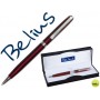 BOLIGRAFO BELIUS DUBLIN ROJO EN ESTUCHE