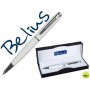 BOLIGRAFO BELIUS ABERDEEN LACADO BLANCO EN ESTUCHE