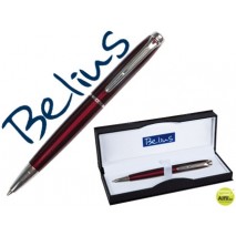 BOLIGRAFO BELIUS LACADO ABERDEEN ROJO EN ESTUCHE