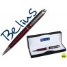 BOLIGRAFO BELIUS LACADO ABERDEEN ROJO EN ESTUCHE