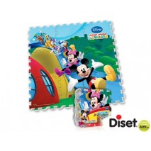 PUZZLE DISET ALFOMBRA FOAM MICKEY 90,5X 90,5 CM