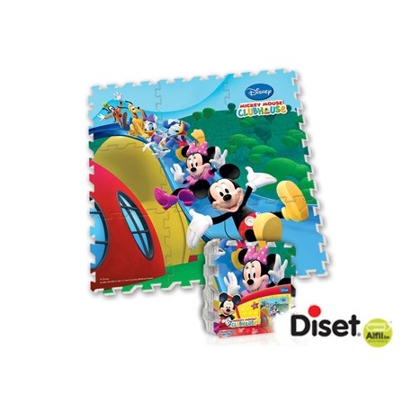 PUZZLE DISET ALFOMBRA FOAM MICKEY 90,5X 90,5 CM