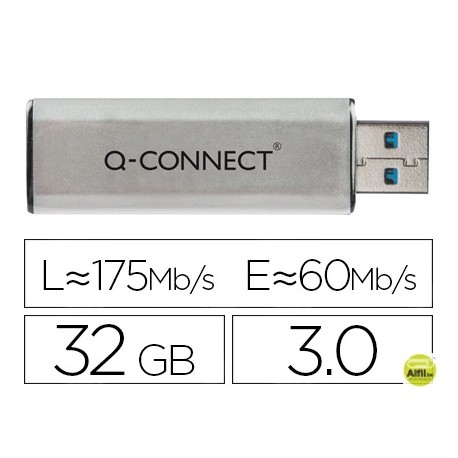 MEMORIA USB Q-CONNECT FLASH 32 GB 3.0