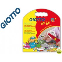 SET GIOTTO BE-BE MY BE-BE-MARKET ROTULADORES + CUADERNO +TIJERA + ADHESIVOS