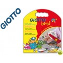 SET GIOTTO BE-BE MY BE-BE-MARKET ROTULADORES + CUADERNO +TIJERA + ADHESIVOS
