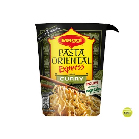 PASTA ORIENTAL MAGGI CUP CURRY P