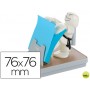 SOPORTE BLOC DE NOTAS ADHESIVAS QUITA Y PON POST-IT Z NOTES KARATE 76X76 MM