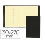 AGENDA ENCUADERNADA QUO VADIS NOTE 27 ESP TOSCANA 27X21 CM 2015 SEMANA VISTA COLOR NEGRO