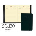 AGENDA ENCUADERNADA QUO VADIS DAILY POCKET ML 13X9 CM 2015 DIA PAGINA COLOR HABANA NEGRO