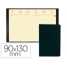 AGENDA ENCUADERNADA QUO VADIS DAILY POCKET ML 13X9 CM 2015 DIA PAGINA COLOR HABANA NEGRO