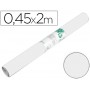 ROLLO ADHESIVO LIDERPAPEL UNICOLOR BLANCO BRILLO ROLLO DE 0,45 X 2 MT