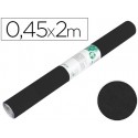 ROLLO ADHESIVO LIDERPAPEL ESPECIAL ANTE NEGRO ROLLO DE 0,45 X 2 MT