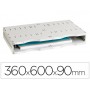 ARCHIVADOR MODULAR ARCHIVO 2000 ARCHIVODOC ESTANDAR 1 CASILLA TAMAÑO DIN A3 GRIS 360X600X90 MM