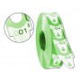TICKETS TURNOMATIC 31X67 MM COLOR VERDE ROLLO 4000 TICKETS