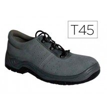 ZAPATOS FARU DE SEGURIDAD CON PUNTERA DE ACERO COLOR GRIS TALLA 45