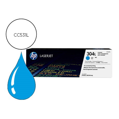 TONER HP 304L LASERJET CC531L CIAN -1.400 PAG-