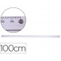 REGLA METALICA Q-CONNECT ALUMINIO 1 M