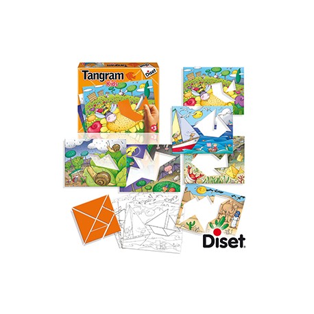 JUEGO DISET DIDACTICO TANGRAM KIDS