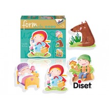 JUEGO DISET DE MESA FORM CAPERUCITA ROJA