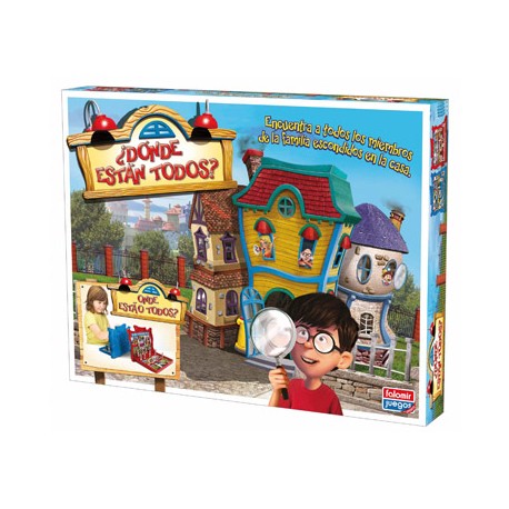 JUEGO DE MESA FALOMIR DONDE ESTAN TODOS?