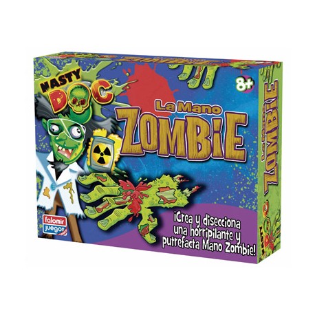 JUEGO DE MESA FALOMIR NASTY DOC-LA MANO ZOMBI