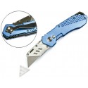 CUTER Q-CONNECT SX336 METALICO ANCHO AZUL
